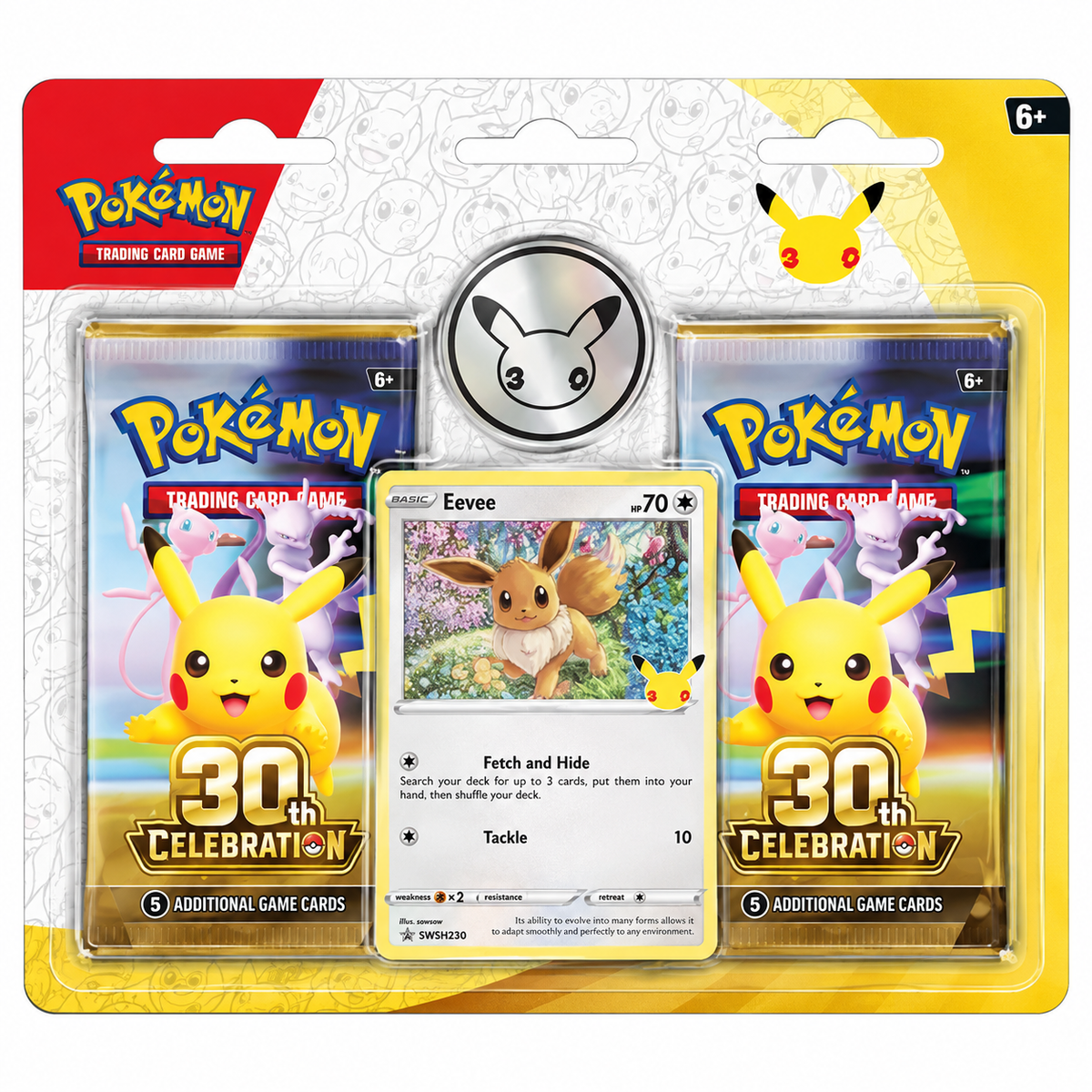Pokémon 30th Anniversary Eevee Blister