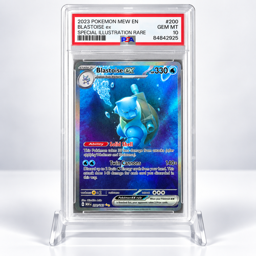 Blastoise ex #200 Scarlet & Violet 151 PSA 10