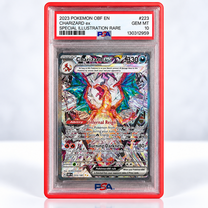 Charizard ex 223 Obsidian Flames PSA 10