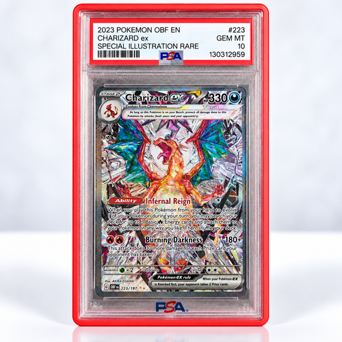 Charizard ex 223 Obsidian Flames PSA 10