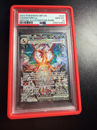 Charizard ex 223 Obsidian Flames PSA 10