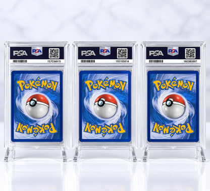 Pokémon 30th Anniversary First Partner Set Bulbasaur, Charmander & Squirtle PSA 10