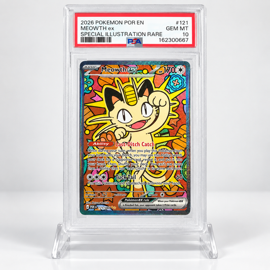 Meowth 121 PSA 10