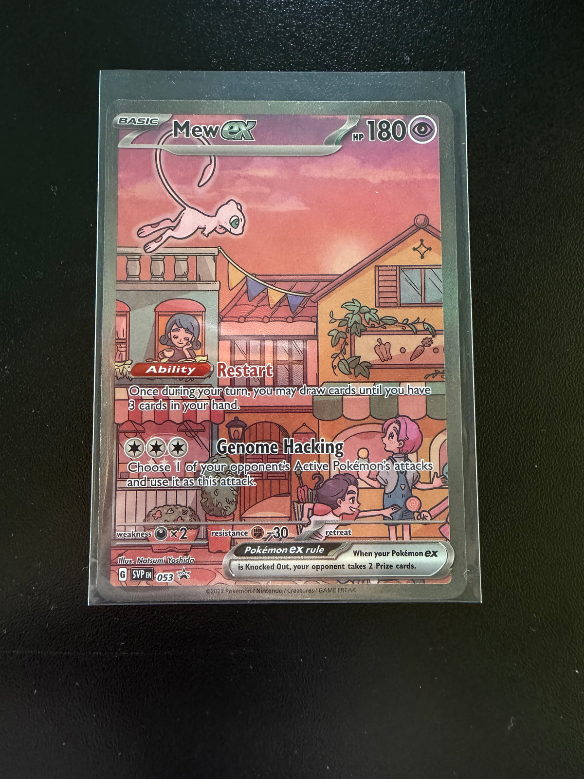 Mew ex 053 - 151 Black Star Promo