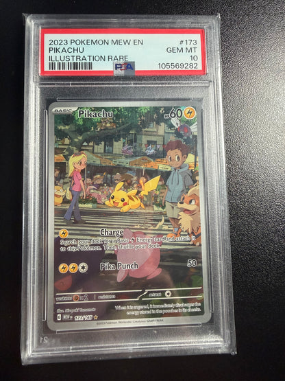 Pikachu #173 Scarlet & Violet 151 PSA 10