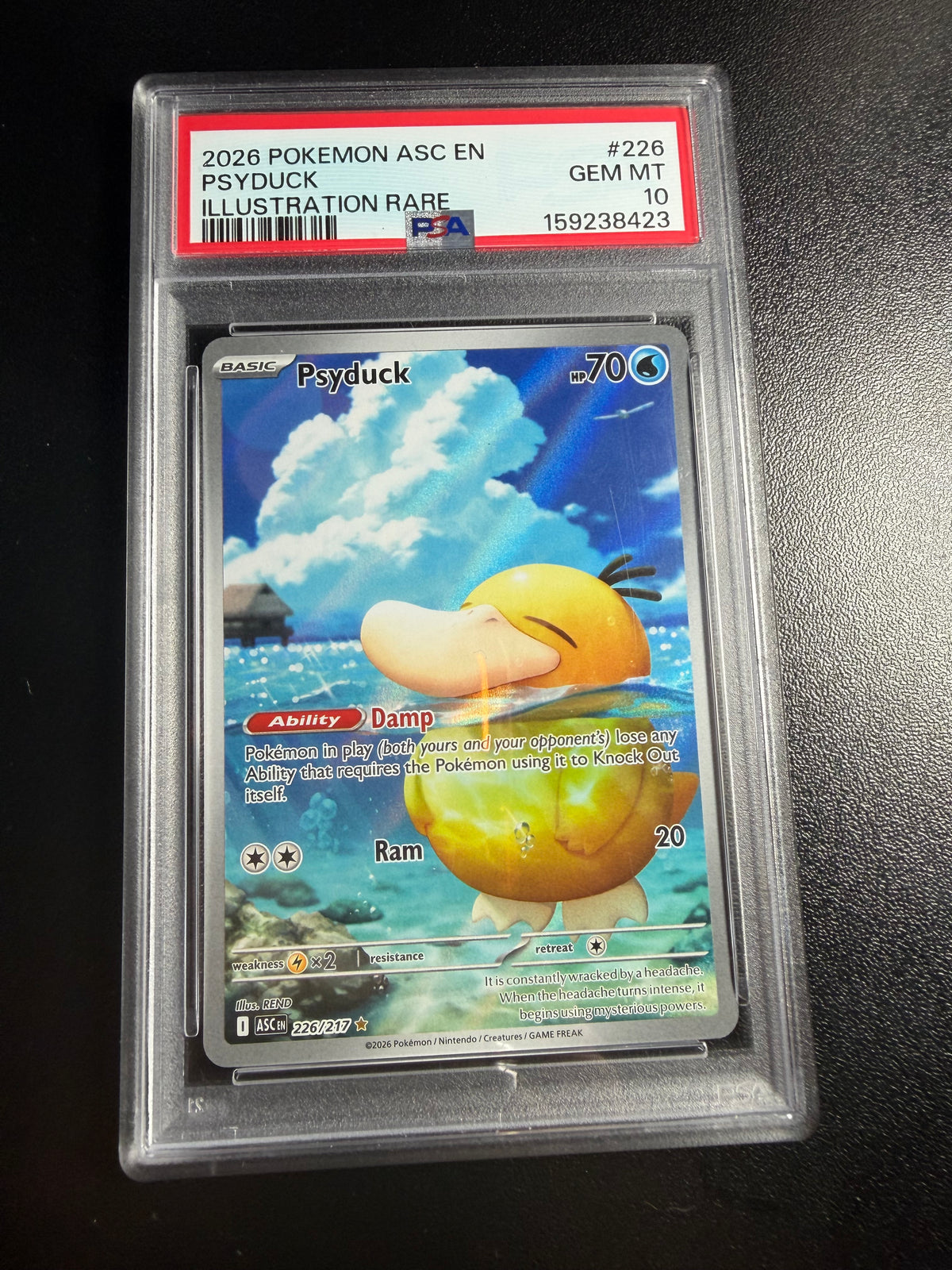 Psyduck #226 Psa 10 - Ascended Heroes