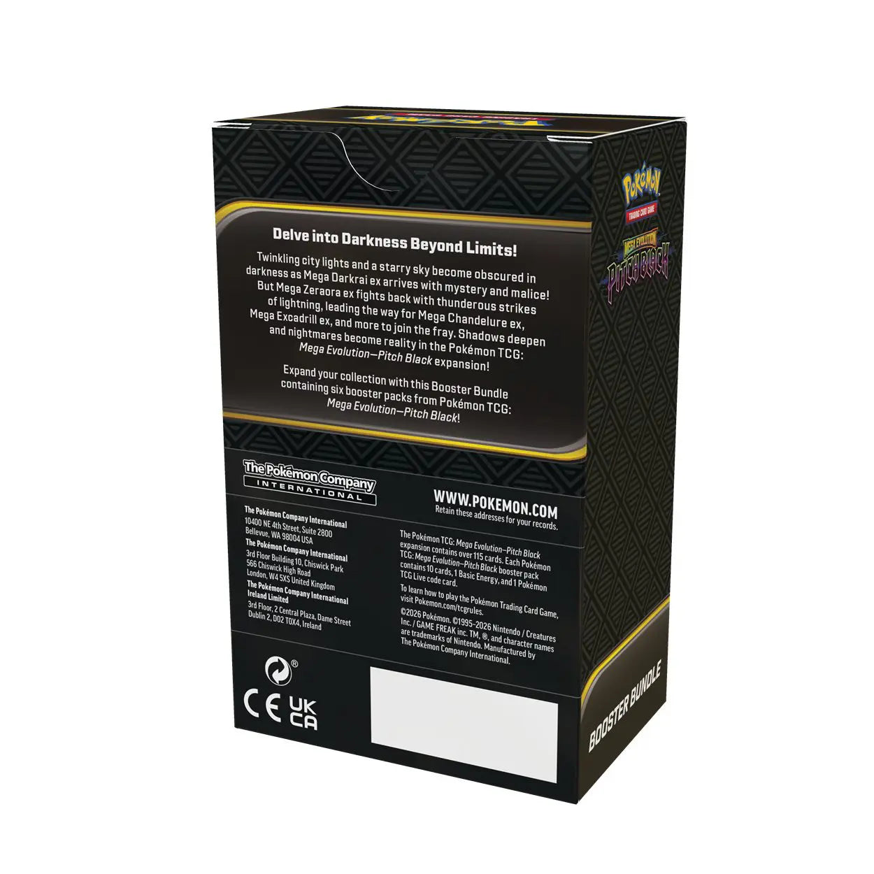 Achterkant van de Pitch Black Booster Bundle